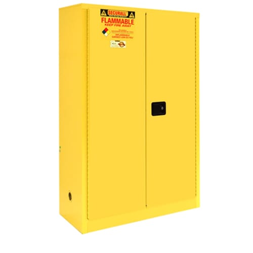 SECURALL Flammable Safety Storage Cabinet, 45 Gal. Storage Capacity